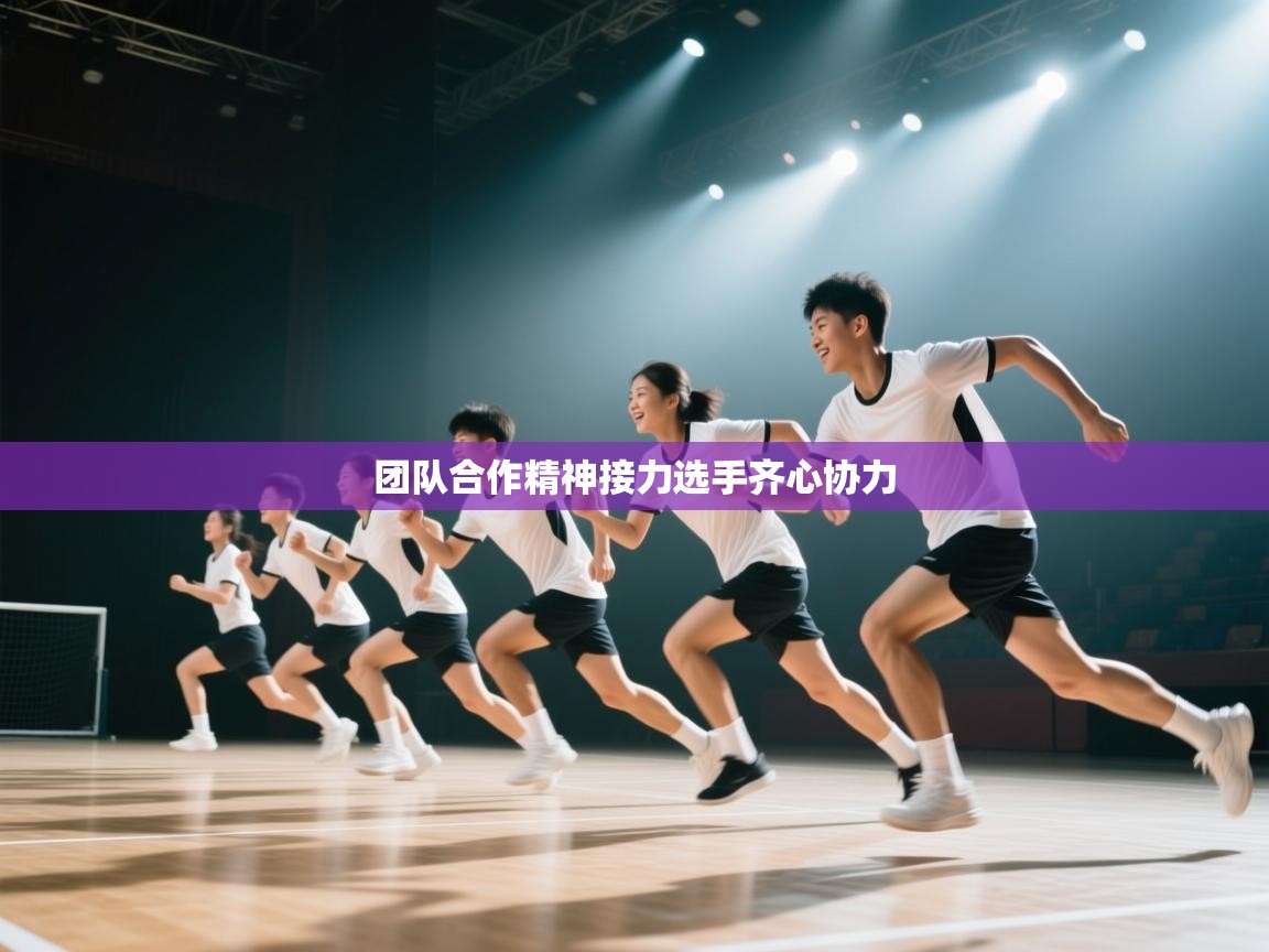 团队合作精神接力选手齐心协力  第2张